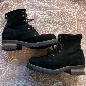 Vintage Logger/biker style boot